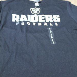 LA Los Angeles Raiders Tee T-Shirt Size Large NFL Licensed Team Apparel NWT
